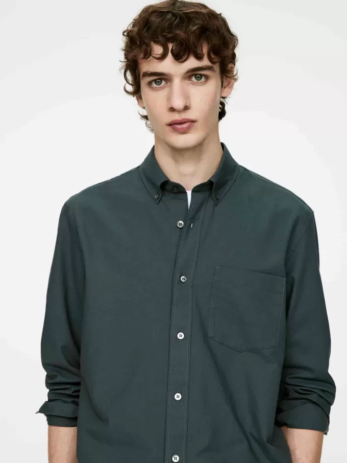 Camisa Oxford Camisa Oxford