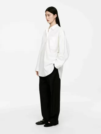 Camisa con mangas de murciélago