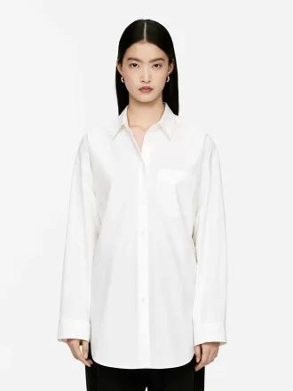 Camisa con mangas de murciélago