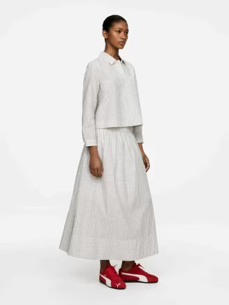 Camisa corta de algodon BlancoNegro 1273380001001 1 330x440 - Camisa corta de algodón