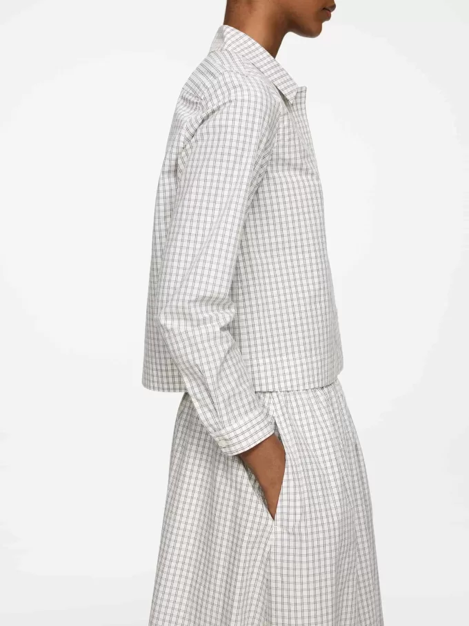 Camisa corta de algodón Camisa corta de algodón