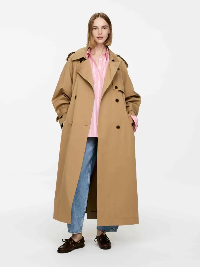 Camisa de algodón con popover Camisa de algodón con popover