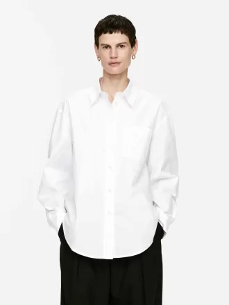 Camisa de algodón extragrande