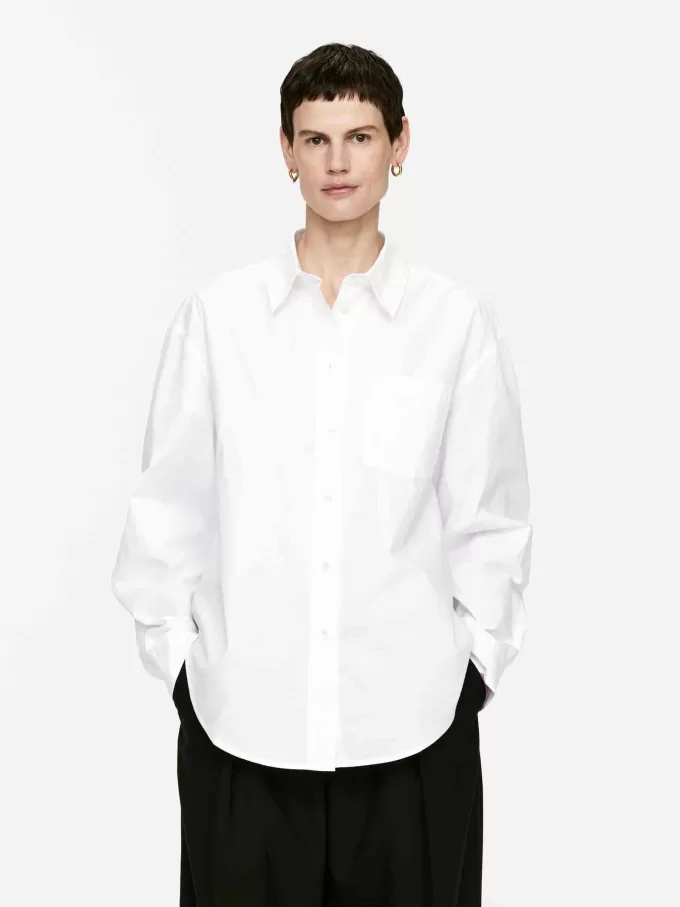 Camisa de algodón extragrande Camisa de algodón extragrande