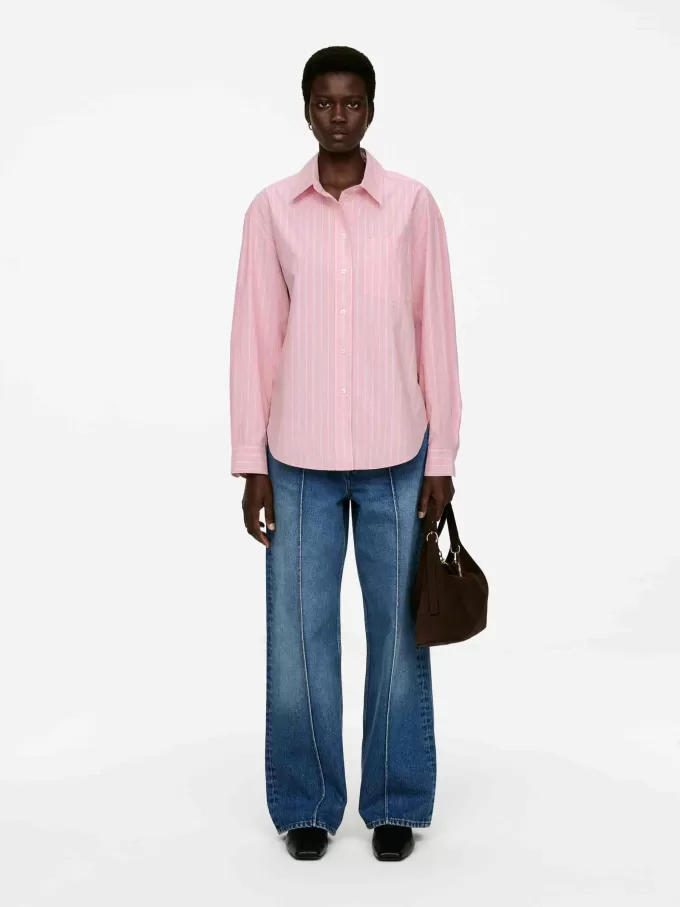 Camisa de algodón extragrande Camisa de algodón extragrande