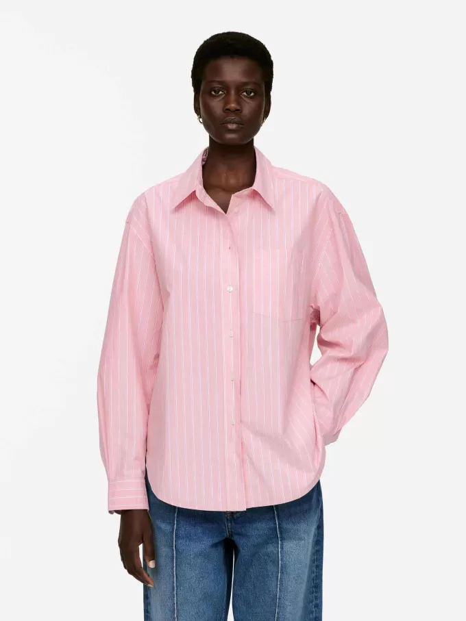 Camisa de algodón extragrande Camisa de algodón extragrande