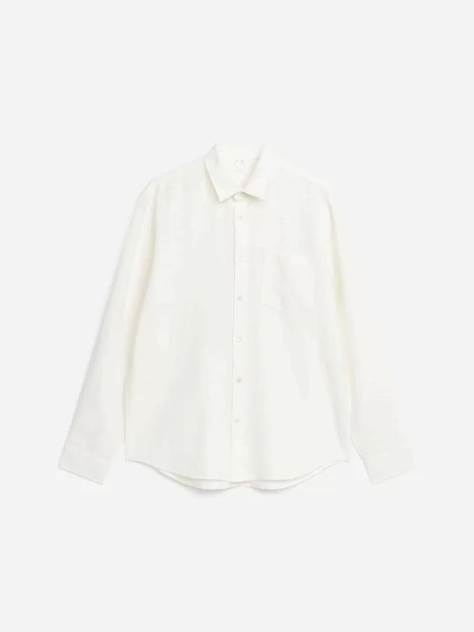 Camisa de lino regular fit Camisa de lino regular fit