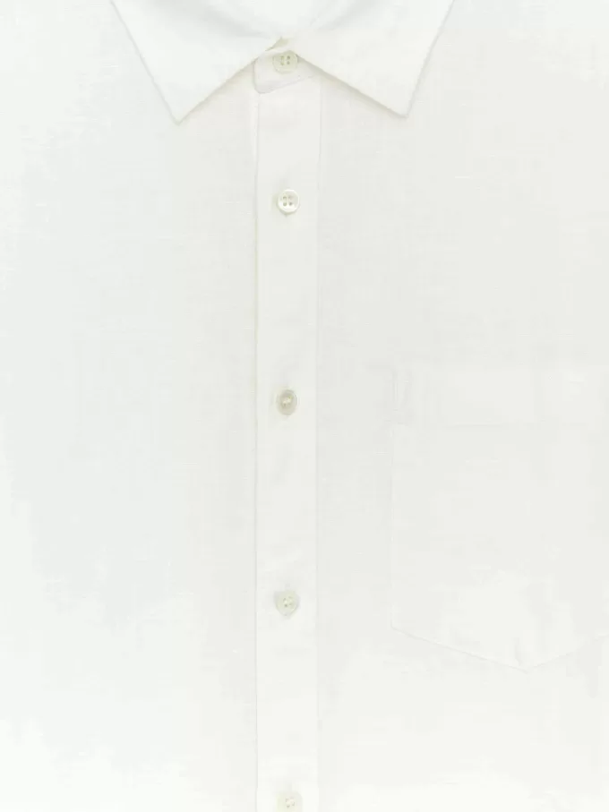 Camisa de lino regular fit Camisa de lino regular fit