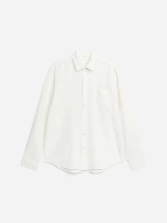 Camisa de lino regular fit Camisa de lino regular fit