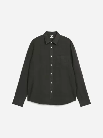 Camisa de lino regular fit