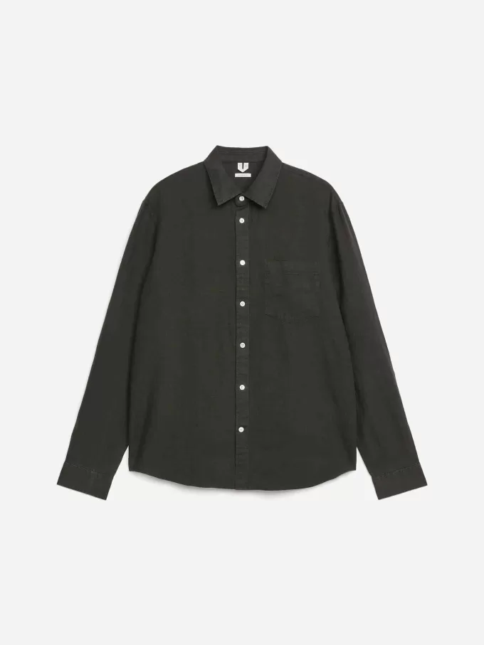 Camisa de lino regular fit Camisa de lino regular fit