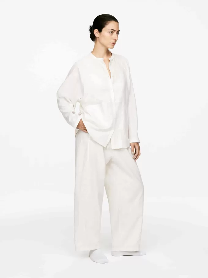 Camisa de lino y algodón Camisa de lino y algodón