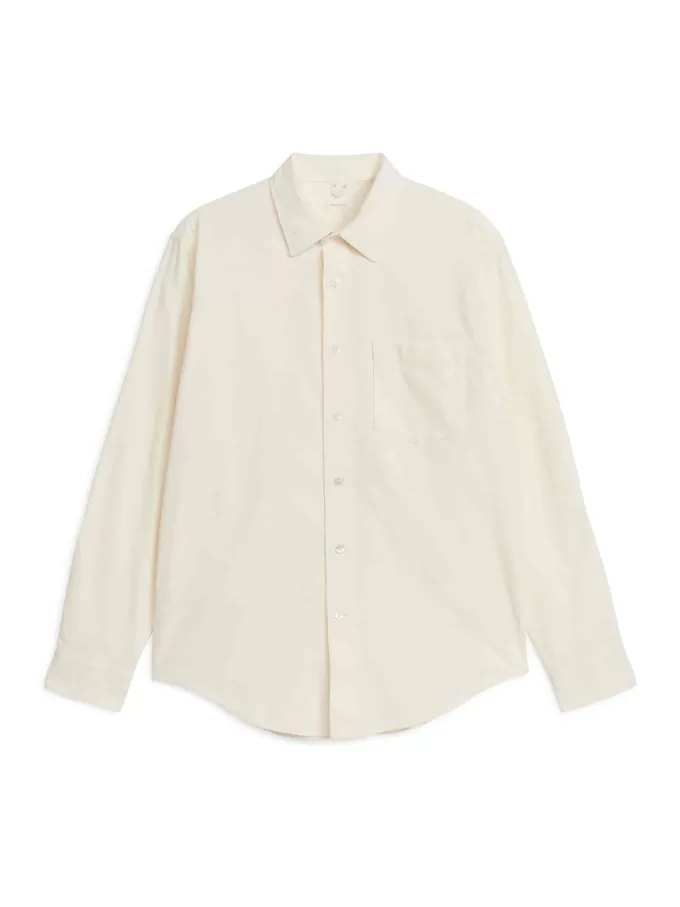 Camisa de pana de algodón Camisa de pana de algodón