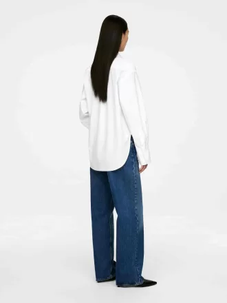 Camisa de popelina holgada