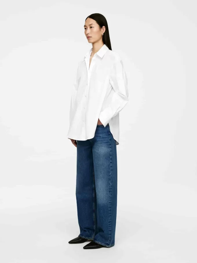 Camisa de popelina holgada Camisa de popelina holgada