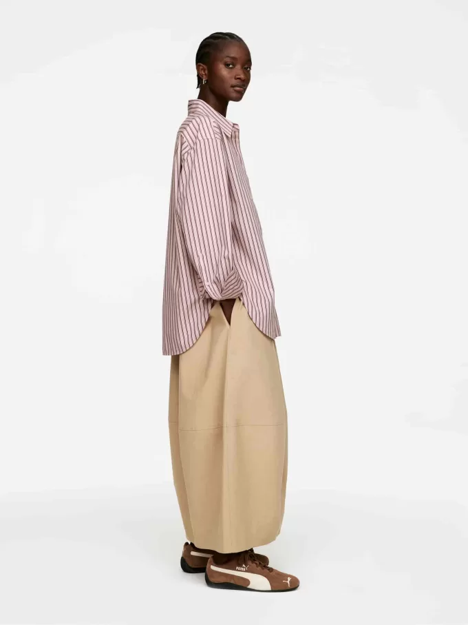 Camisa de popelina holgada Camisa de popelina holgada