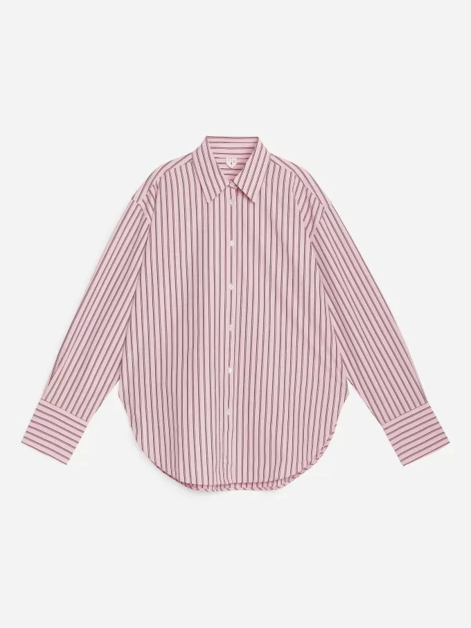 Camisa de popelina holgada Camisa de popelina holgada