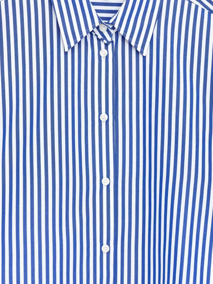 Camisa de popelina holgada Camisa de popelina holgada