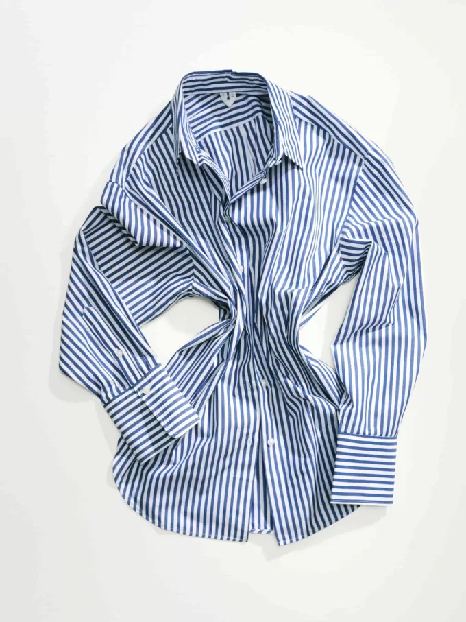 Camisa de popelina holgada Camisa de popelina holgada