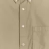 Camisa de sarga de algodón Camisa de sarga de algodón