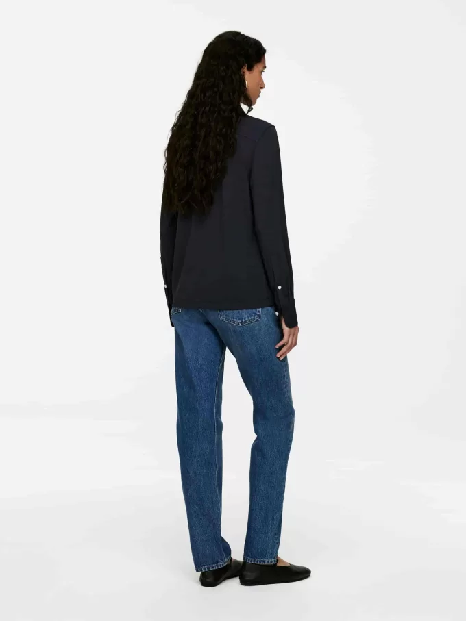 Camisa en mezcla de viscosa Camisa en mezcla de viscosa