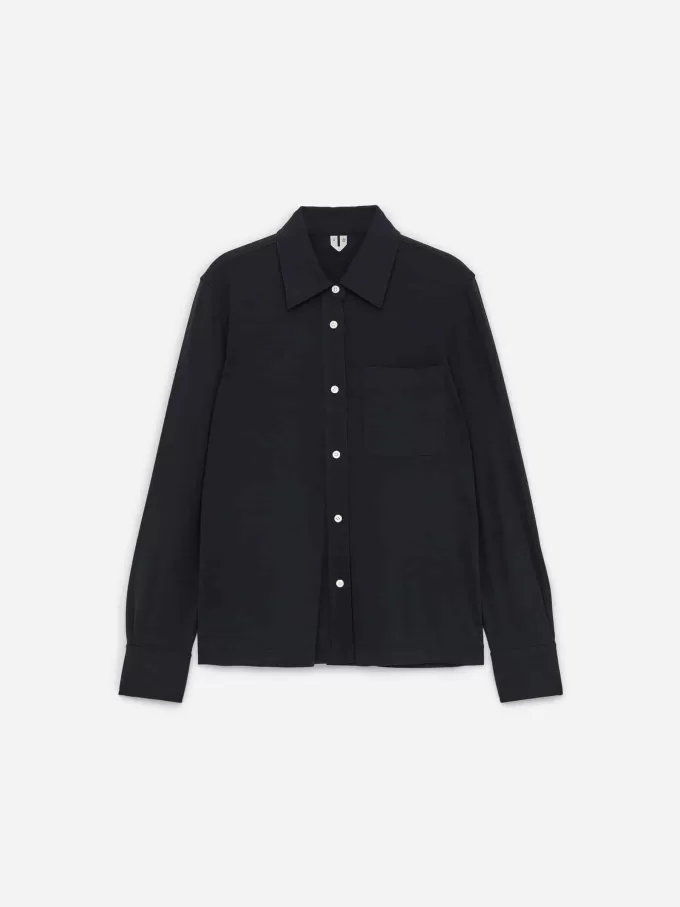 Camisa en mezcla de viscosa Camisa en mezcla de viscosa