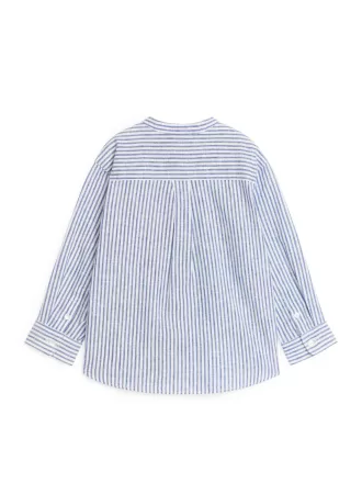 Camisa henley de lino