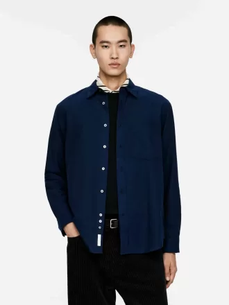 Camisa holgada de franela