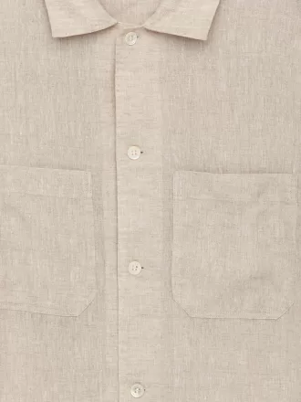 Camisa holgada de lino