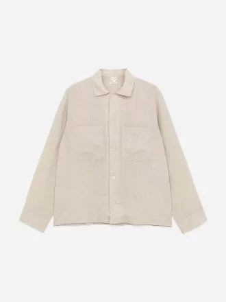 Camisa holgada de lino