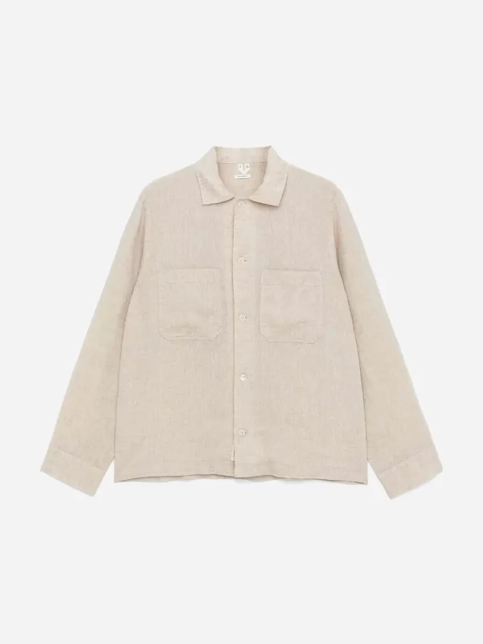 Camisa holgada de lino Camisa holgada de lino