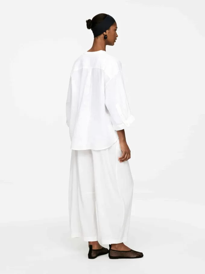 Camisa holgada de lino Camisa holgada de lino