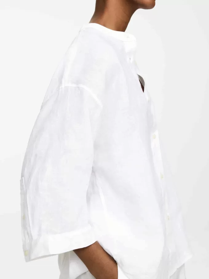 Camisa holgada de lino Camisa holgada de lino