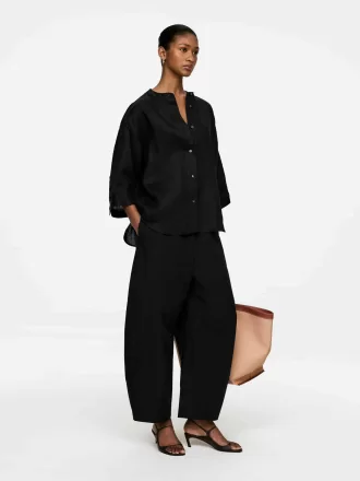 Camisa holgada de lino Camisa holgada de lino