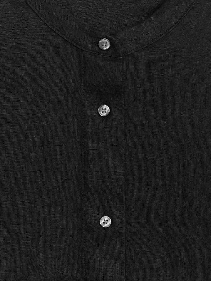 Camisa holgada de lino Camisa holgada de lino