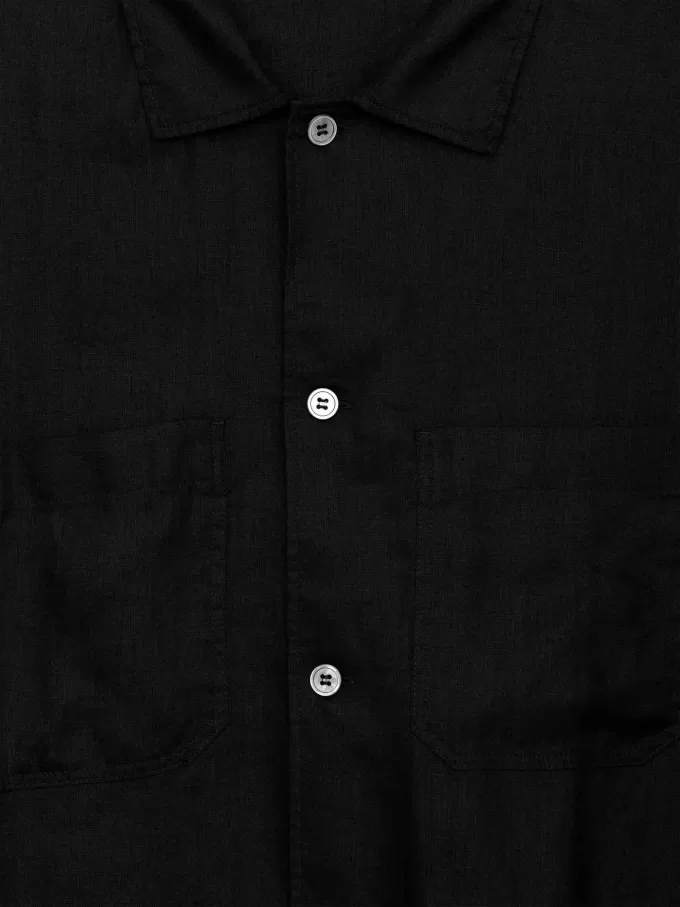Camisa holgada de lino