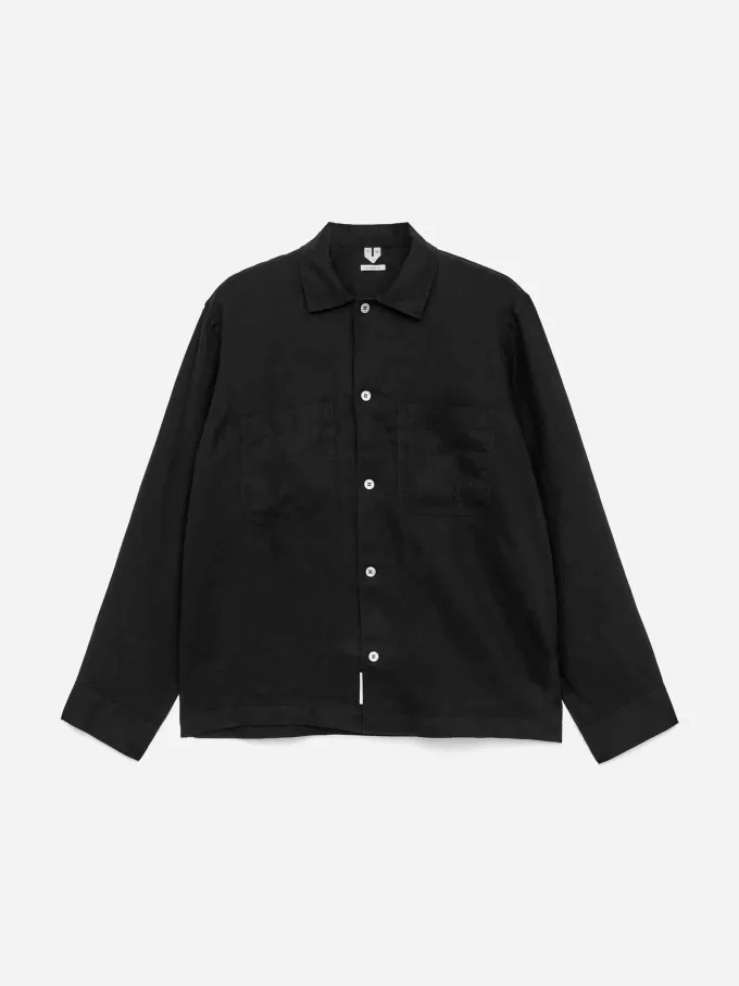 Camisa holgada de lino