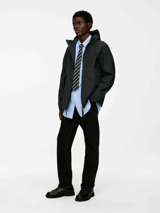 Camisa holgada de popelín Camisa holgada de popelín