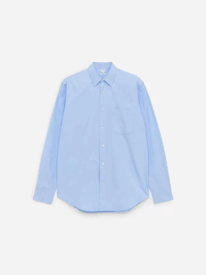 Camisa holgada de popelín Camisa holgada de popelín