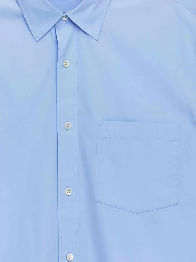 Camisa holgada de popelín Camisa holgada de popelín