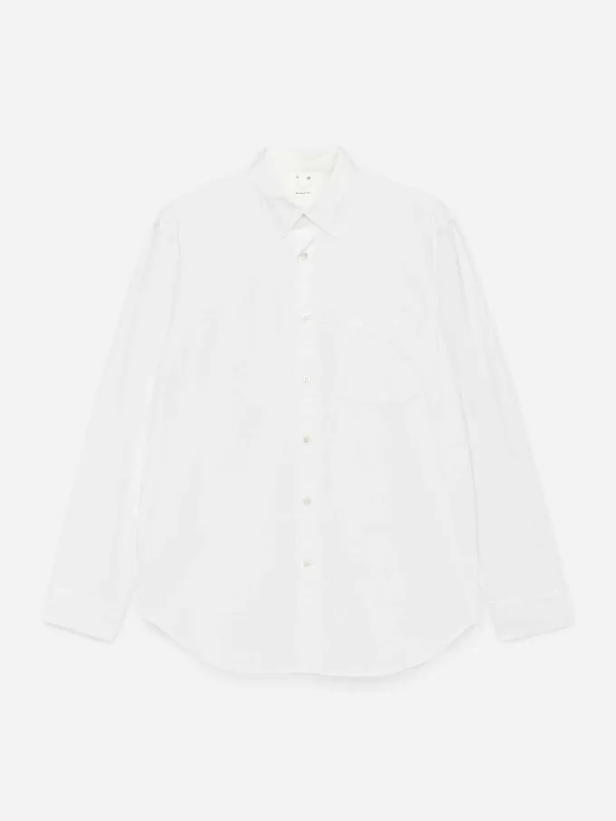 Camisa holgada de popelín Camisa holgada de popelín