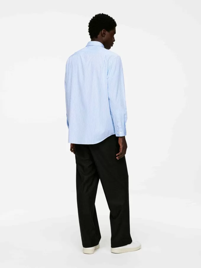 Camisa holgada de popelín Camisa holgada de popelín