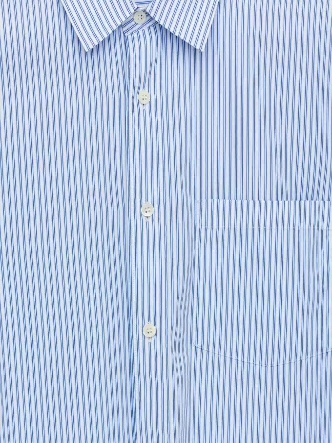 Camisa holgada de popelín Camisa holgada de popelín