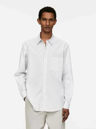 Camisa holgada de popelín