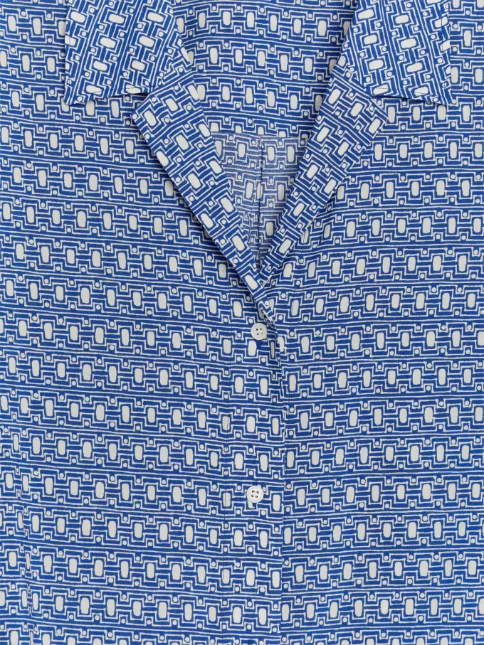 Camisa holgada de resort Camisa holgada de resort