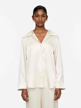 Camisa holgada de seda Camisa holgada de seda