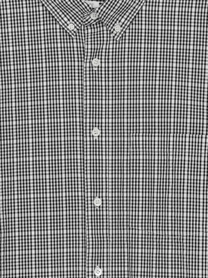 Camisa holgada de seersucker Camisa holgada de seersucker