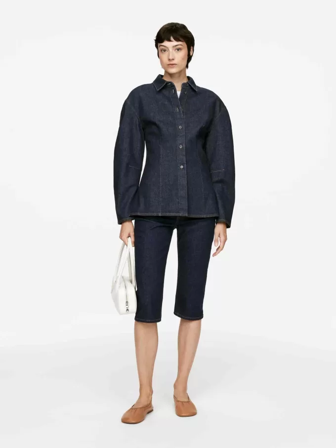 Camisa vaquera ajustada Camisa vaquera ajustada