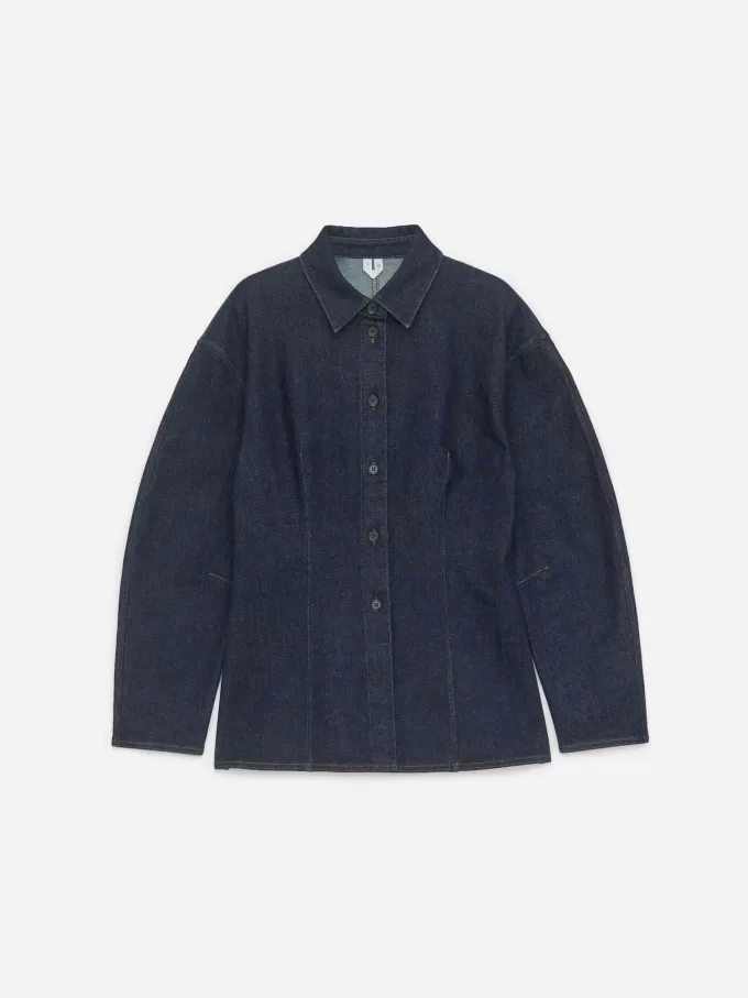 Camisa vaquera ajustada Camisa vaquera ajustada