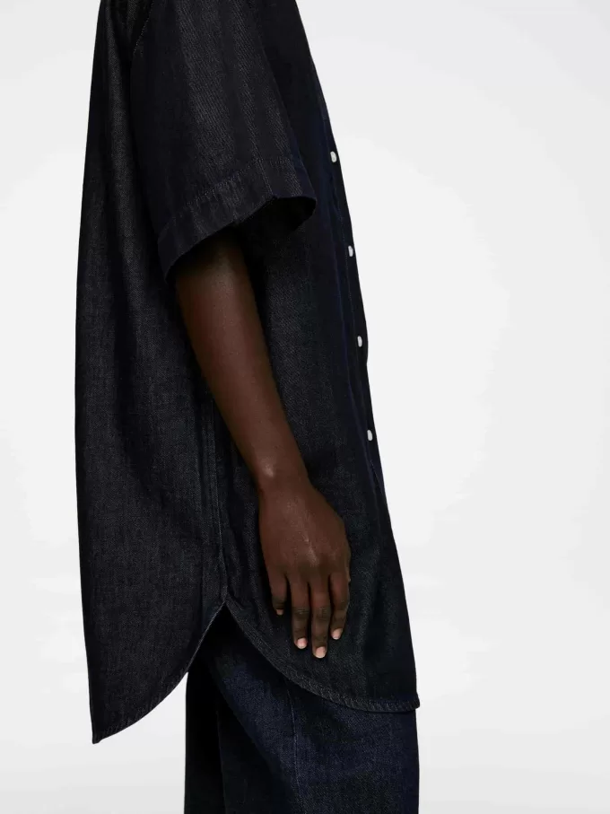 Camisa vaquera cruda Camisa vaquera cruda